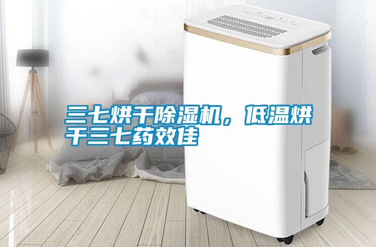 三七烘干除濕機，低溫烘干三七藥效佳