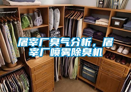 屠宰廠臭氣分析，屠宰廠噴霧除臭機