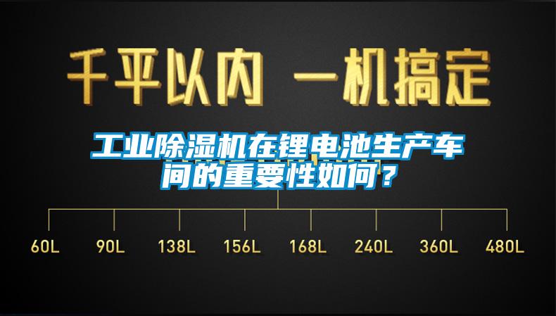 工業(yè)除濕機(jī)在鋰電池生產(chǎn)車(chē)間的重要性如何？