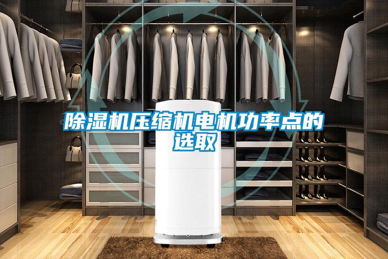 除濕機(jī)壓縮機(jī)電機(jī)功率點的選取