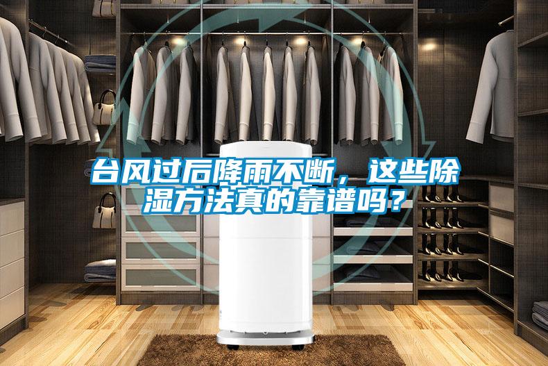臺風(fēng)過后降雨不斷，這些除濕方法真的靠譜嗎？