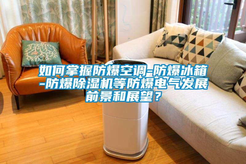如何掌握防爆空調-防爆冰箱-防爆除濕機等防爆電氣發展前景和展望？