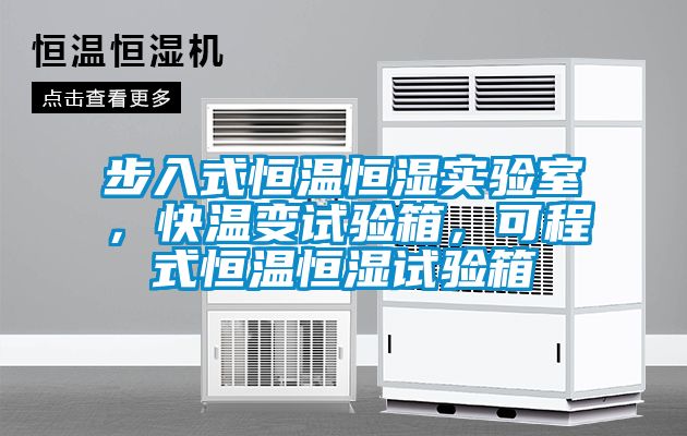 步入式恒溫恒濕實驗室，快溫變試驗箱，可程式恒溫恒濕試驗箱