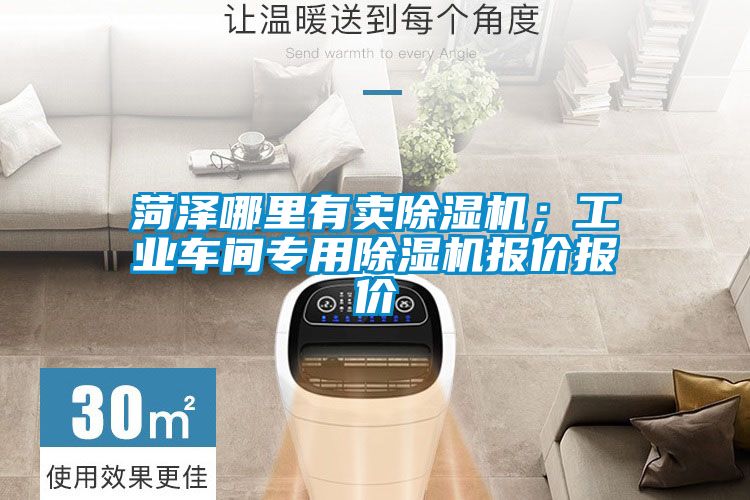 菏澤哪里有賣除濕機；工業車間專用除濕機報價報價