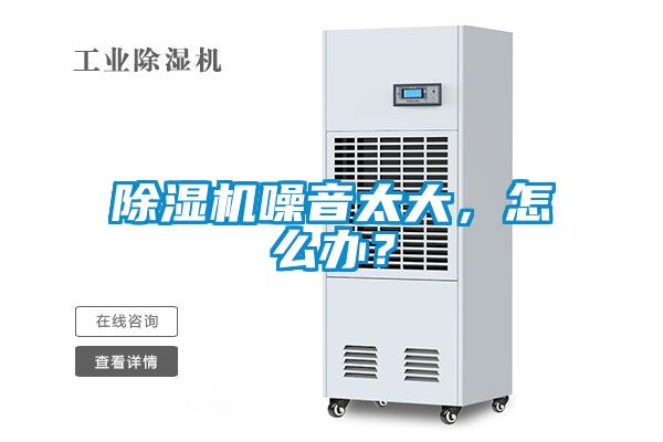 除濕機噪音太大，怎么辦？