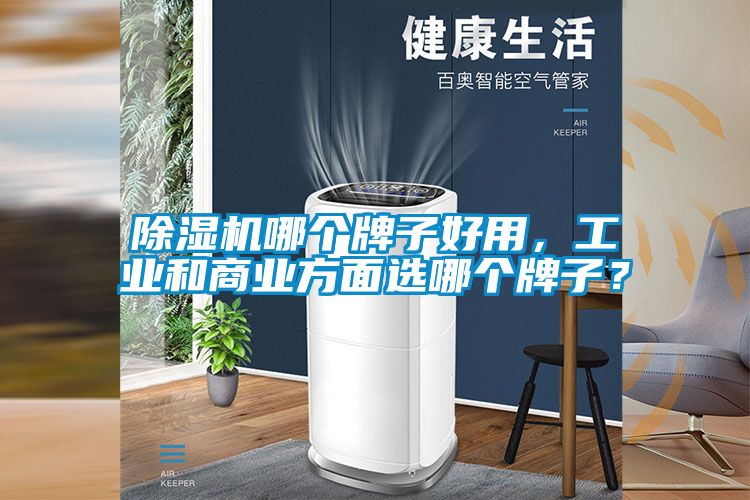 除濕機哪個牌子好用，工業和商業方面選哪個牌子？